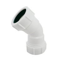 Davant Obtuse Bend White 32mm U/C Waste EW05W