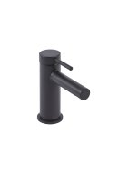 ANTHEM BLK BASIN MIXER WITH CLICK WASTE