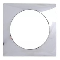 Berker 1 Gang Frame Pure Range (Chrome)