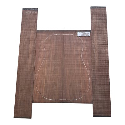 Guitar back and sides Indian Rosewood Jumbo  - No 01