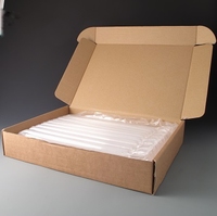 Inflatable air/cushion pack for a medium notebook.