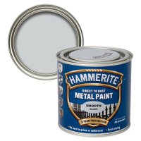 Hammerite Silver Smooth Metal Paint Tin