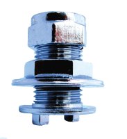 CHROME 15mm 321 CHROME PLATED TANK CONNECTOR P921