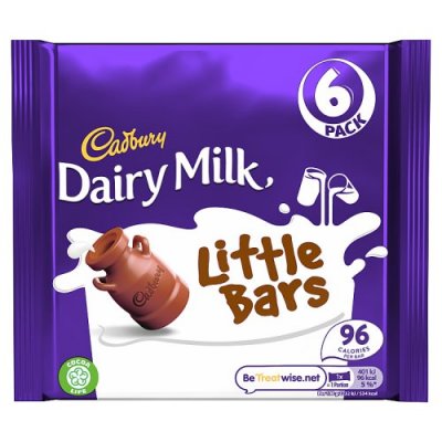 Cadbury Dairy Milk Kids Bar 6 pack