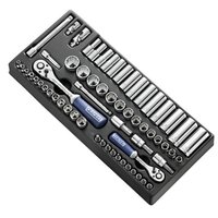 62 Pc 1/4 - 3/8 Socket Module