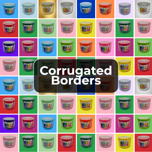 Corrugated Border Rolls
