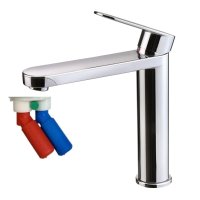 Reich Linnea L Mixer Tap (Chrome - Smooth Fittings) 