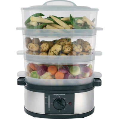 Morphy Richards 3 Tier Food Steamer | 48755 1
