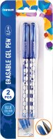 Erasable Gel Pens - Blue, Black (2pk)