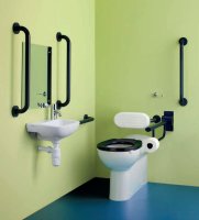 DOC-M 21+ BACK TO WALL PACK LEFT HAND CHARCOAL RAILS S0685RN