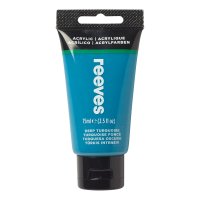 Reeves Fine Acrylic 75ml - Deep Turquoise