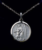 Necklet/Silver Plated/Guardian Angel   (6903/GA)