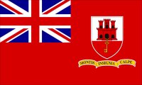 Gibraltar Red Ensign 1.5 yard