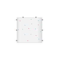 LEDJ White RGB Starlit 2ft x 2ft Dance Floor Panel (3 sided)