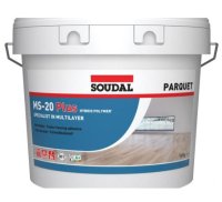 Soudal MS-20 Plus Parquet Adhesive Light Brown 16kg