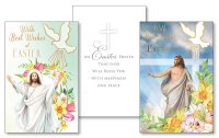 Easter Card/Gold Foil/Embossed/2 Designs   (85647)