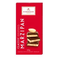 Classic dark chocolate covered marzipan bar - 10x110g