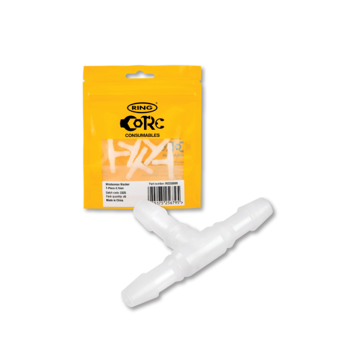 T Piece Connector 4.7mm (PKT 5)