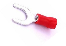 red crimp terminals