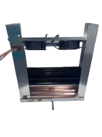 COMPLETE LH EVAPORATOR ASSEMBLY WITH FANS - DRIP TRAY - FAN PLATE - COPPER - SUCTION AND CAPILLARY LINES - 2014 TO 2023