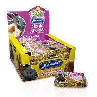 Johnsons Treat 2 Eat Picnic Treats For Rabbits & Guinea Pigs 24x50g
