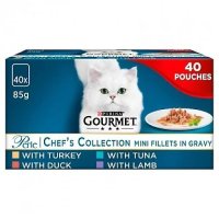Gourmet Perle Chefs Collection In Gravy 40x85gm 
