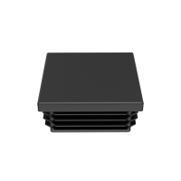 Square Insert 40.0mm X 40.0mm X 1.0mm - 3.0mm Black Eroded Head