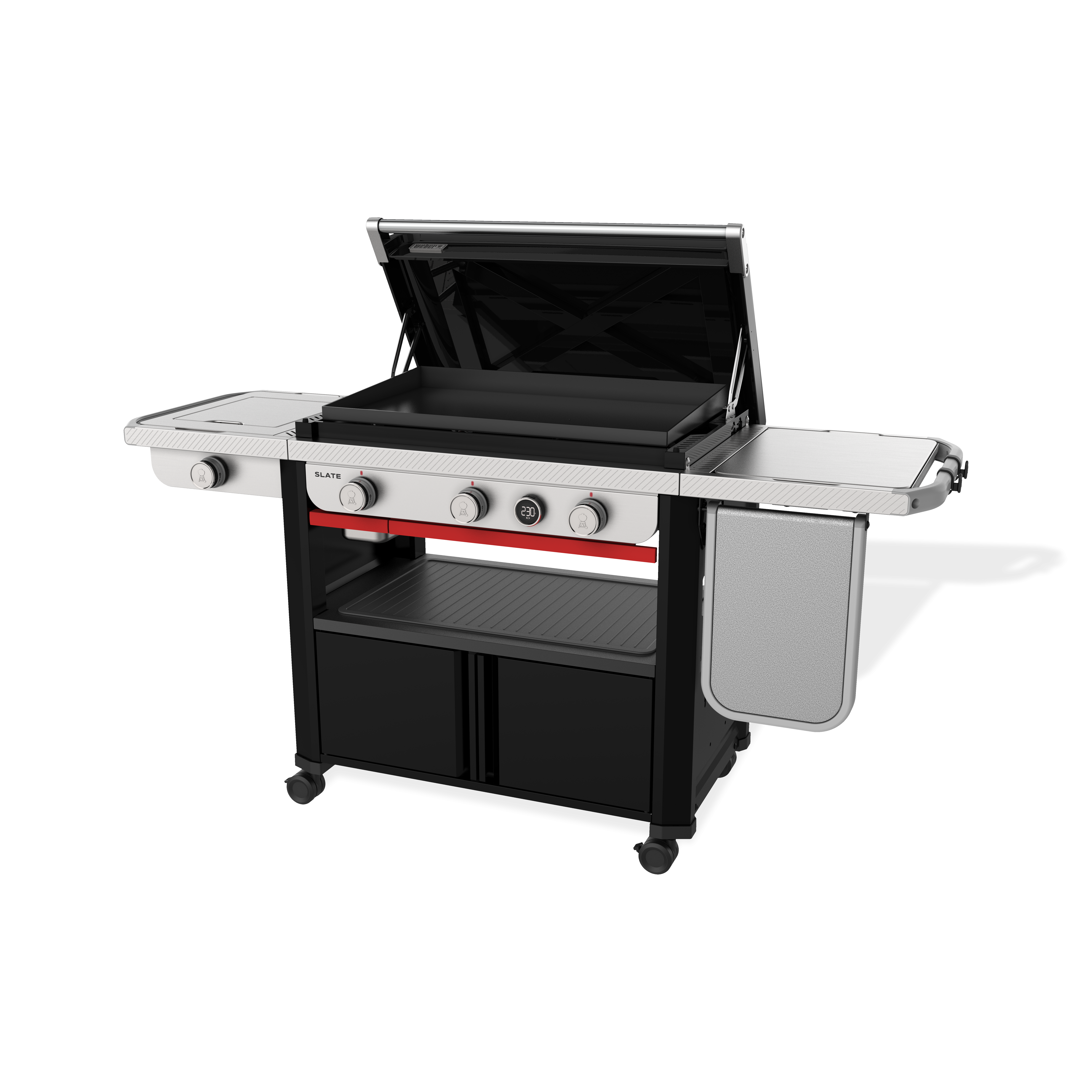 Weber&reg; SLATE GPSB 76 cm Premium Griddle with Side Burner 1501150