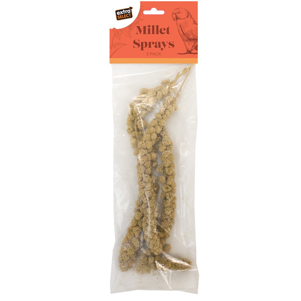 Extra Select Millet Sprays Bird Treat 6x3pk