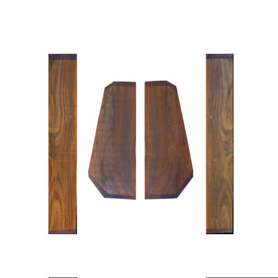 Guitar back and sides Cocobolo