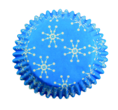 BC752 Snowflakes std baking cases 60pk