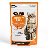 VETIQ Healthy Bites Hairball Relief  for Cats & Kittens 65g x 8