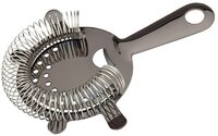 Gunmetal Cocktail Strainer - 4 Prong Carton of 6