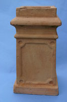 Ballyfin Square Terracotta Chimney Pot  500mm (To Order)