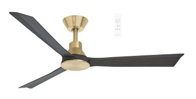 Martec Riviera 52" DC Smart Antique Bronze and Charcoal Ceiling Fan