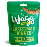 Wagg Christmas Dinner Pouch 7x100g - Christmas Line