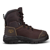 Oliver 150MM BROWN LACE UP BOOT - WATERPROOF & CAUSTIC RESISTANT
