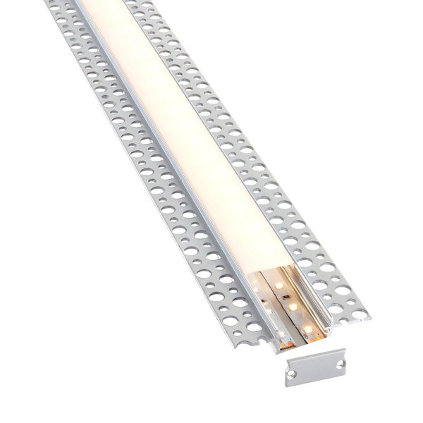 Saxby Rigel Plaster-in Wide 2Mtr Aluminium Profile
