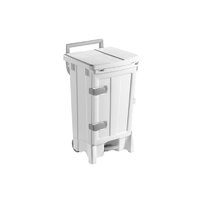 POLARIS BIN FRONT ACCESS WHITE 90ltr