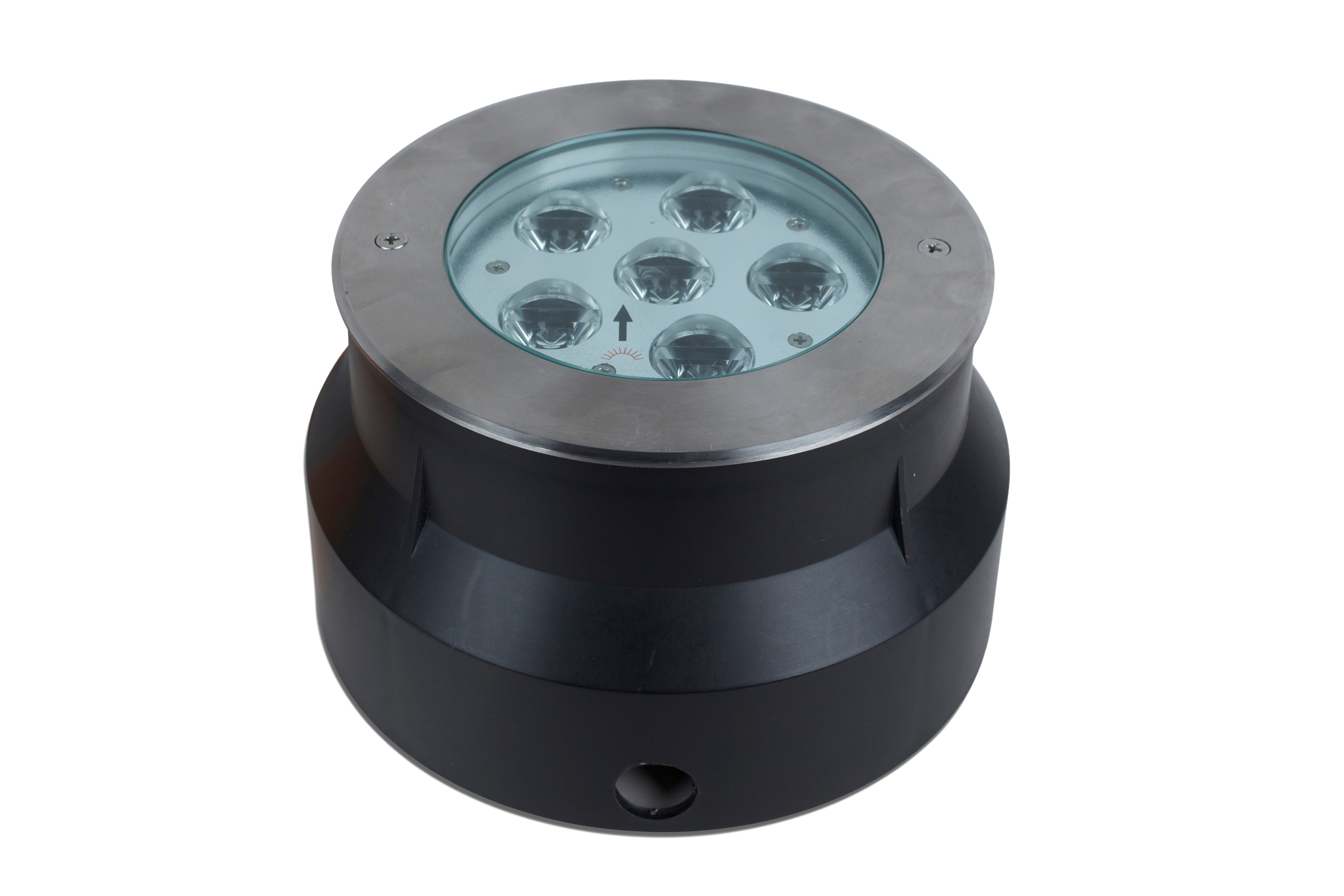ASYMMETRIC 14W LED drive-over ground light, IP67