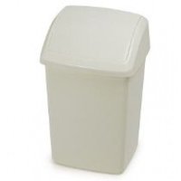 Small 10L Swing Top Bin (Cream)