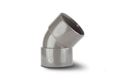 Polypipe WS17 32MM ABS 45&deg; Obtuse Bend Grey