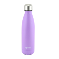 Apollo Stainless Steel Drinks Flask 500ml Violet