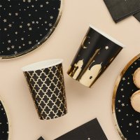 Umrah Mubarak Paper Cups - Pack of 8