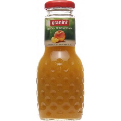 Granini Peach 250ml Glass Bottle