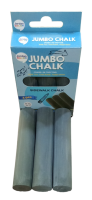 Jumbo Sidewalk Chalk - Black - 3 piece