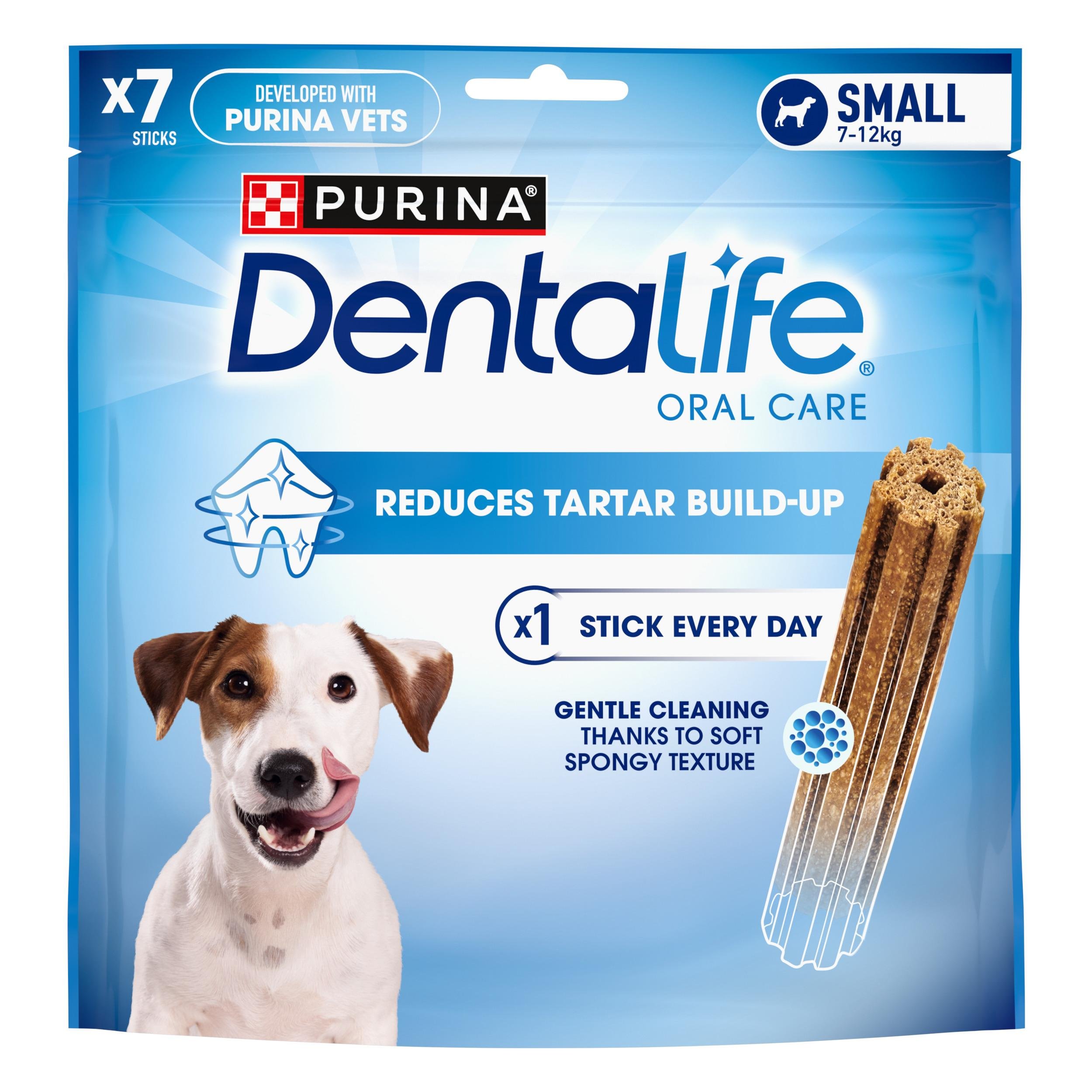 Purina 12621831 Dentalife Small Dog Dental Chews 7 Stick 6x115gm