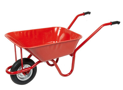 Carrimore General Purpose Wheelbarrow - Red 80L