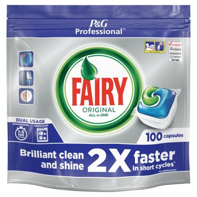 FAIRY DISHWASH TABLETS ALL-IN-1 LEMON 51pk