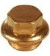 1/2" Brass Plug